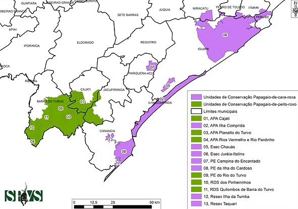 Imagem de um mapa